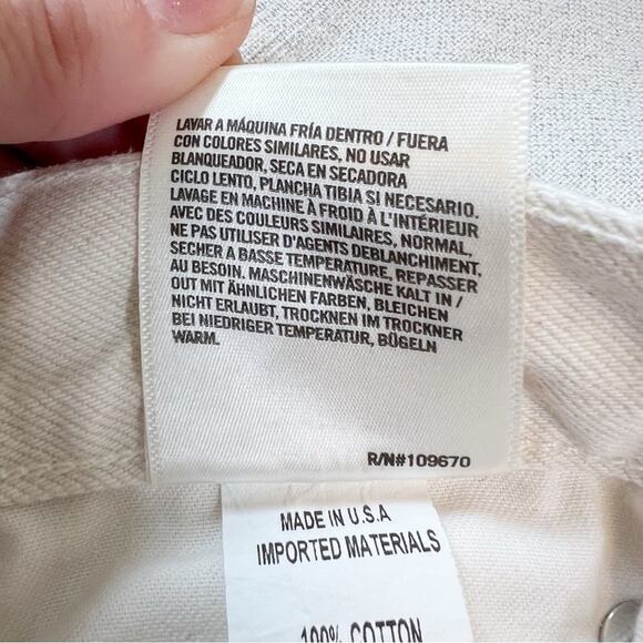 Agolde Remy High Rise Straight Jeans in Paper Size 26 - Picture 14 of 16